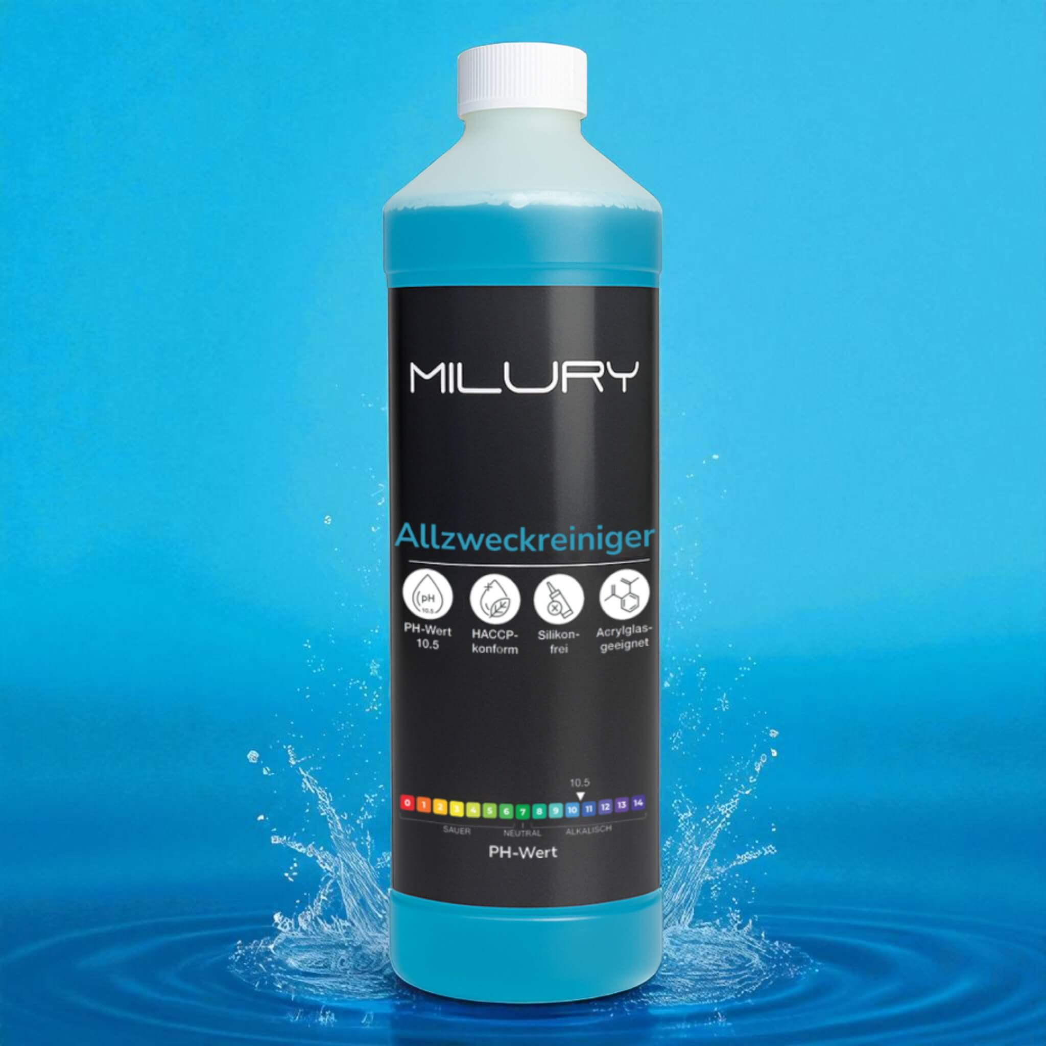 MILURY Allzweckreiniger mit Sprühflasche & Dosierkugel 20 ml