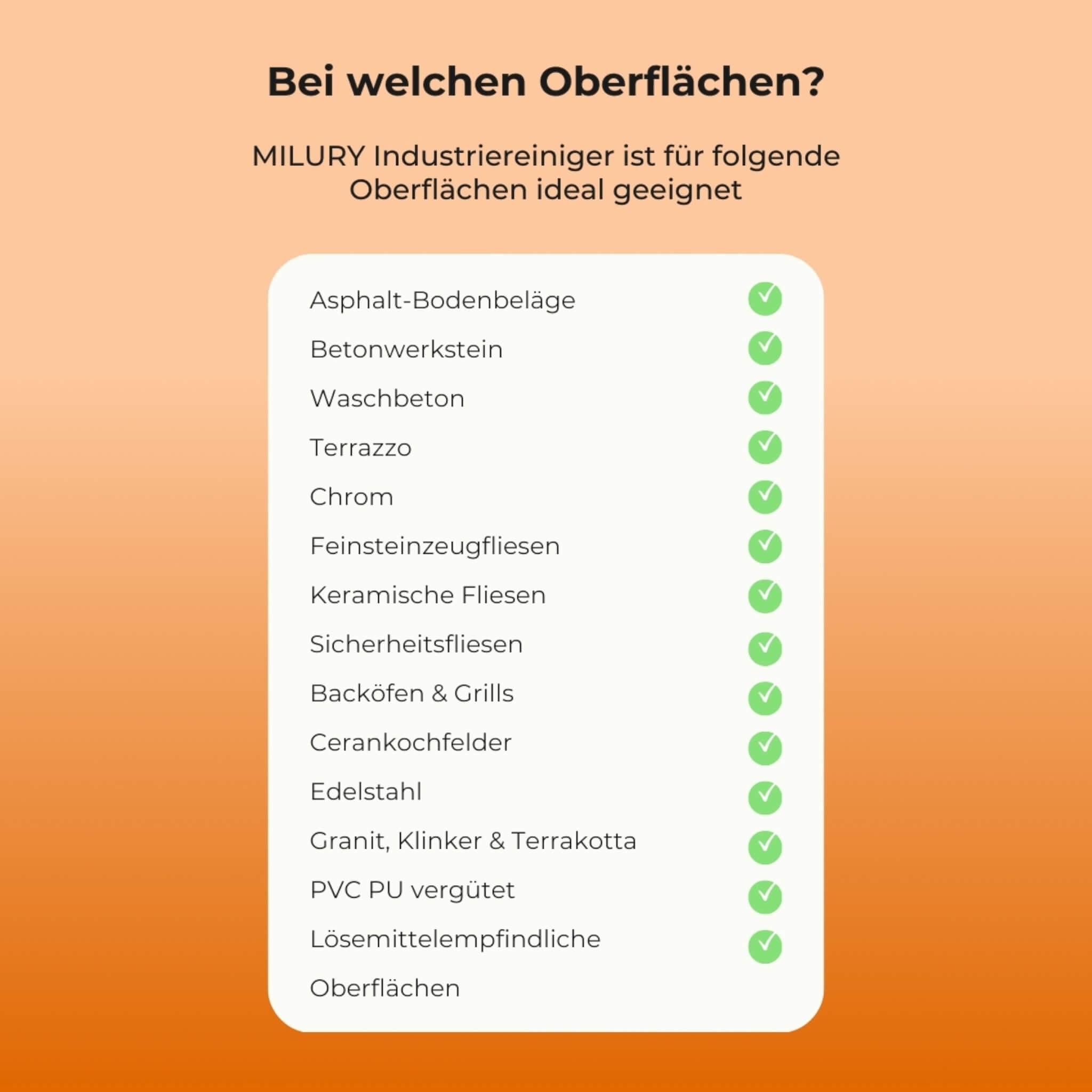 MILURY Industriereiniger